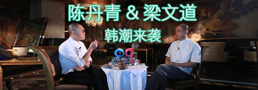陈丹青对话梁文道“韩潮来袭”